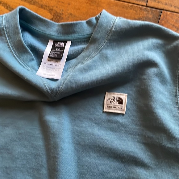 Blue Northface sweatshirt. Very nice & warm. Only worn 3 times. Size Large. - Picture 3 of 3